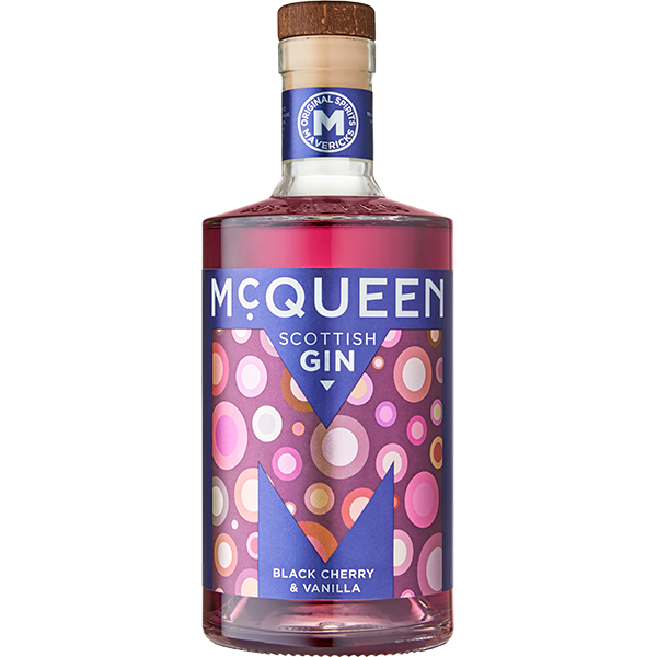 McQueen Black Cherry and Vanilla Gin 70cl